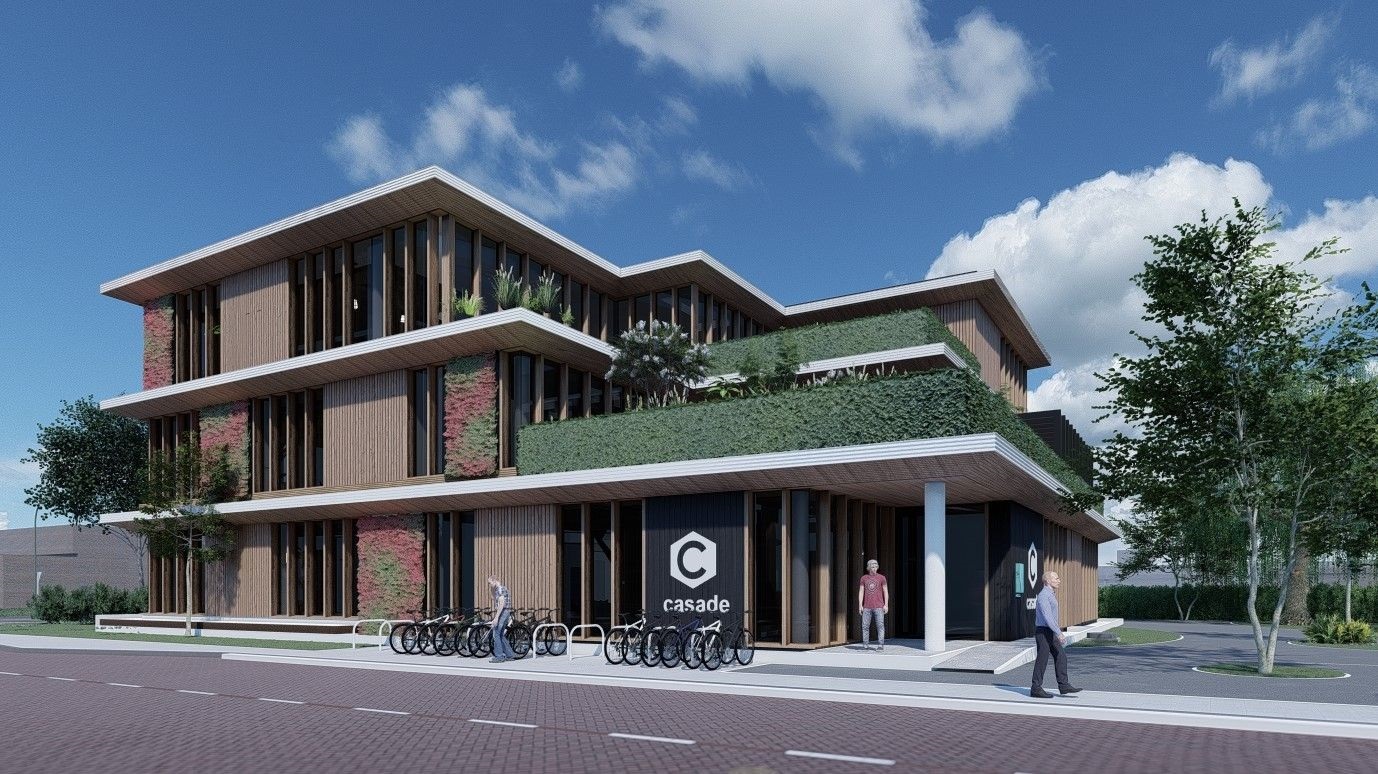 Nieuwbouw-kantoor-Casade-corporaties-Laride